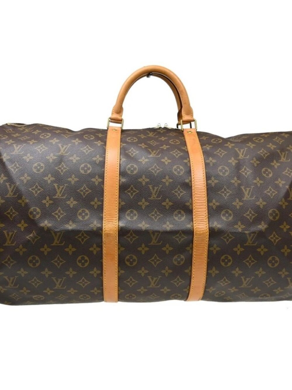LOUIS VUITTON KEEPALL 60 TRAVEL HANDBAG MONOGRAM